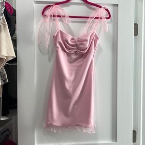Pink Lucy in the sky dress size small